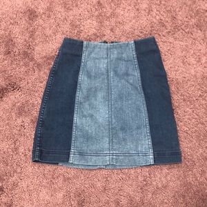 Denim skirt